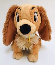 Disney Lady Plush Stuffed Animal From Movie Lady And The Tramp vintage