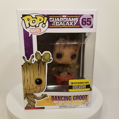 Figurine Funko Pop Dancing Groot - Gardiens De La Galaxie #65 - Très Bon état