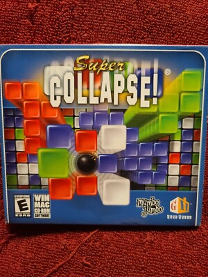Shelf00N tested VINTAGE PC GAME/SOFTWARE~super collapse!
