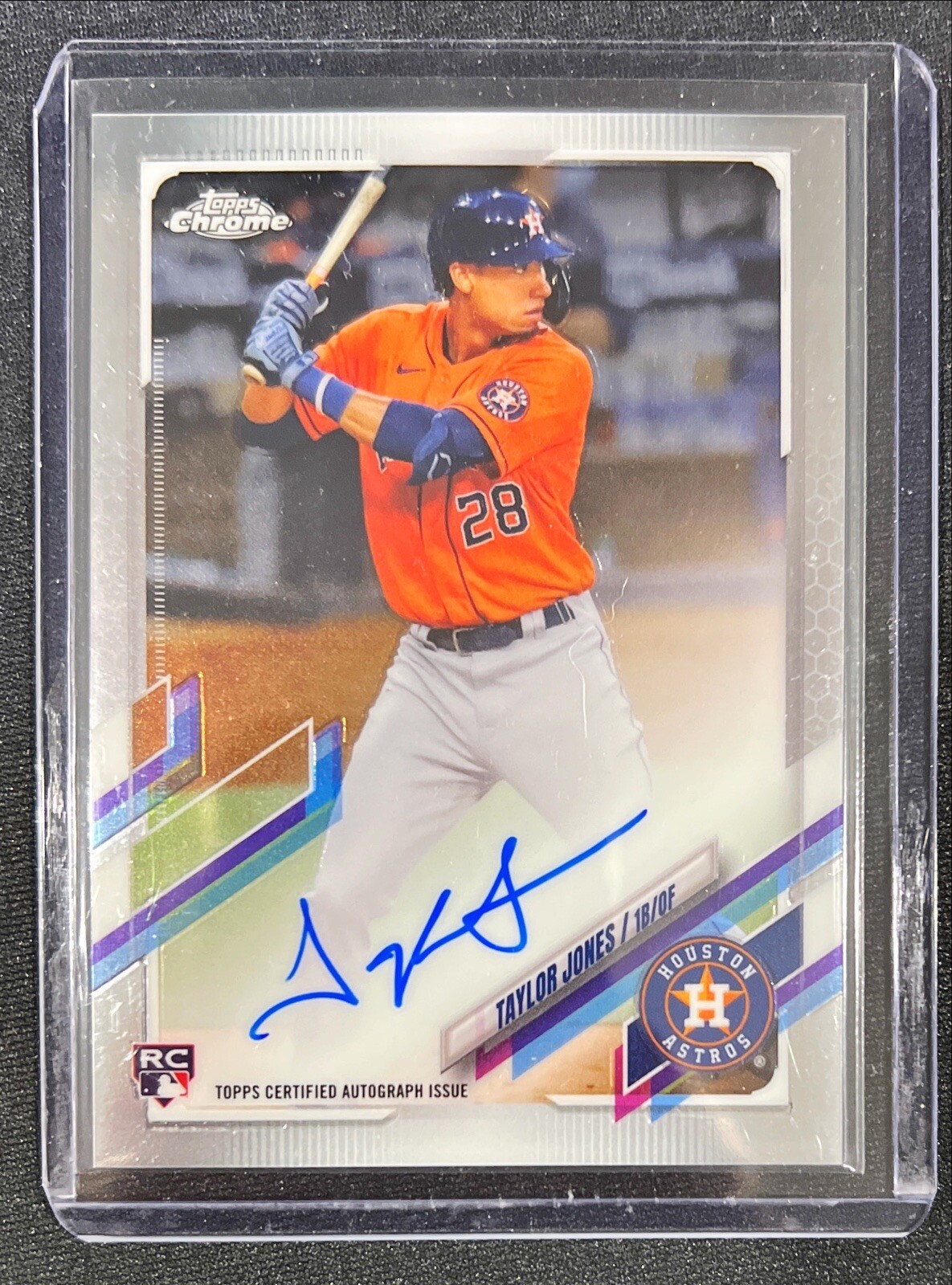 2021 Topps Chrome #RA-TJ Taylor Jones Rookie Auto