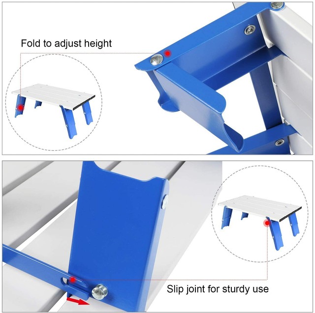 compact folding beach table