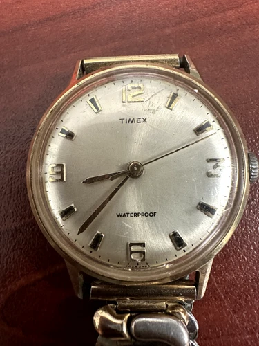 Men's Vintage Classic Timex Marlin 1969 Manual Wind Up Watch For Parts Or Repair