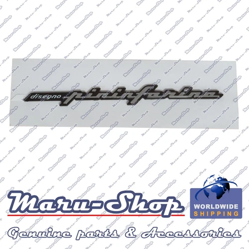 "pininfarina" Lettering Logo Badge Emblem for 01~10 Hyundai Matrix/Lavita