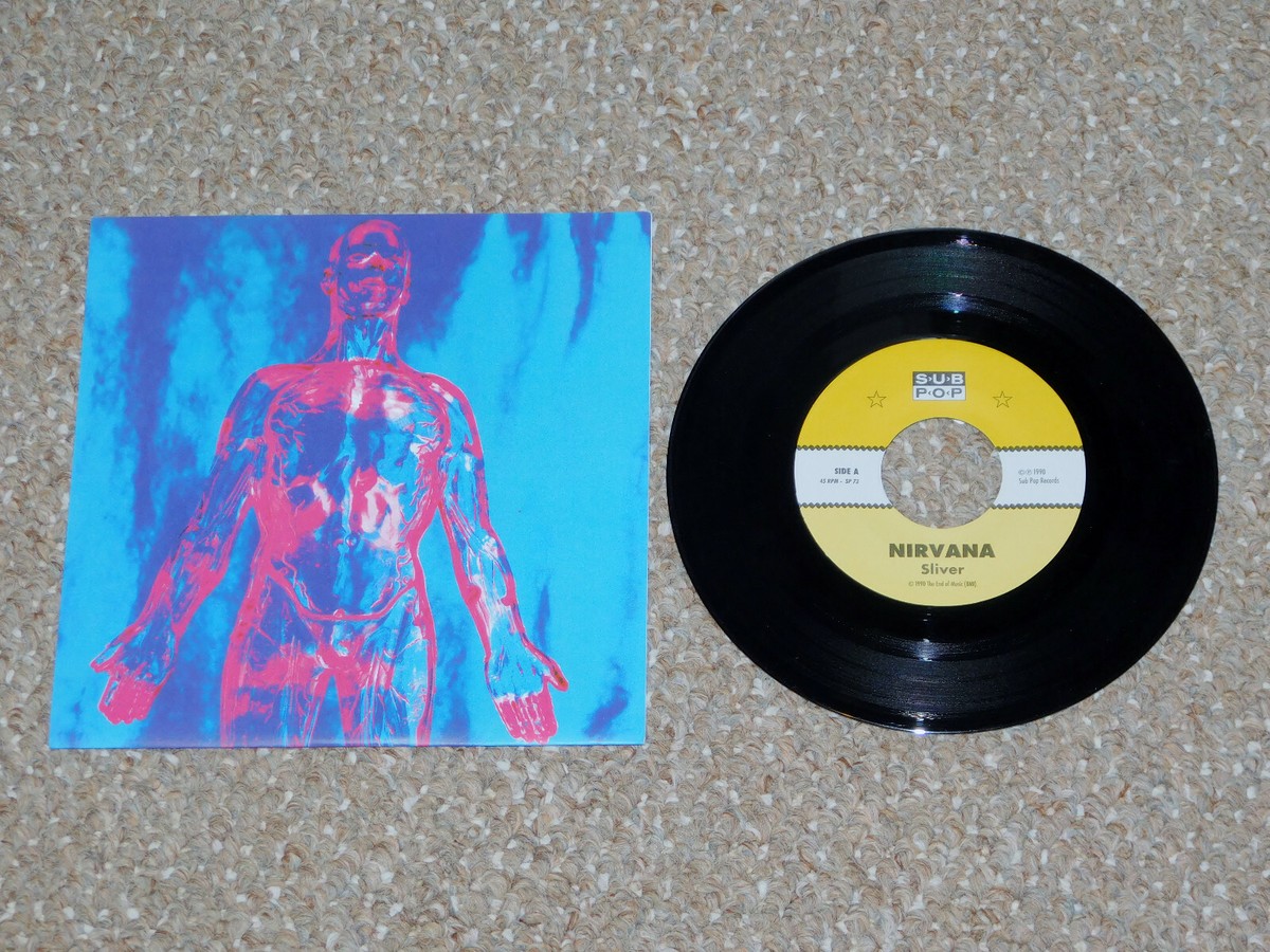 Nirvana - Sliver b/w Dive 45 rpm 7 Nirvana - Sliver b/w Dive 45 rpm 7