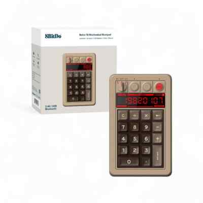8BitDo Retro 18 Mechanical Numpad C64 Edition