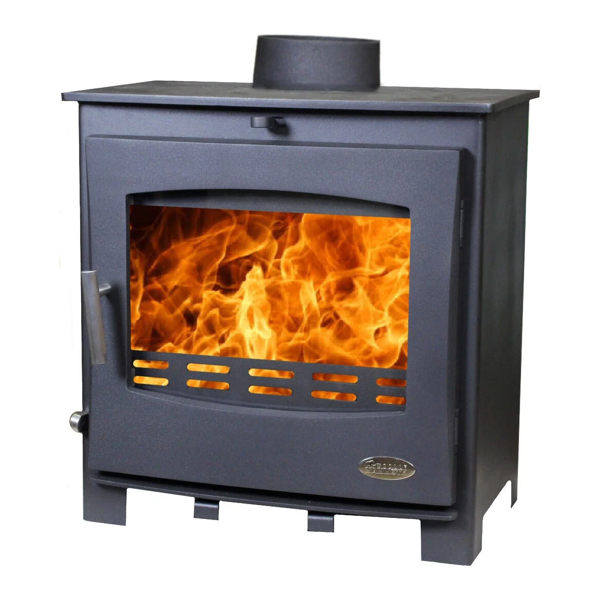 Woolly Mammoth Room Heater Stove 5kw Widescreen DEFRA Multi Fuel Log Burner  Eco | eBay