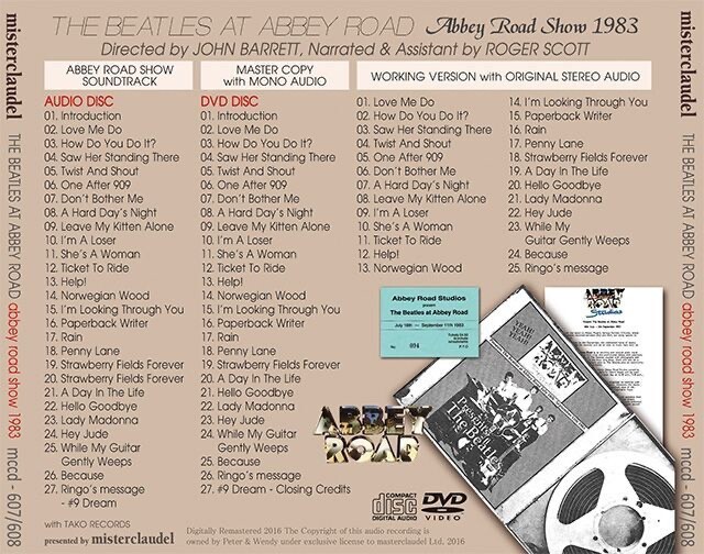 THE BEATLES/ビートルズ/1983 ABBEY ROAD SHOW The Beatles – Abbey Road Show 1983 – CD (Remastered