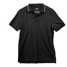 Old Navy Black Polo Shirt Mens S Short Sleeve Classic Fit Go Dry Active Golf