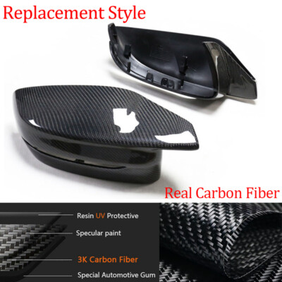 For BMW G87 M2 G80 M3 G83 M4 G26 M440 G42 Carbon Fiber Rear Side Mirror Covers
