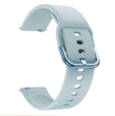 FTRONGRT 20mm Cinturino Compatibile con Garmin Vivoactive 3, Silicone Cinturino di Ricambio Compatibile con Garmin Vivoactive 3- (Bianco