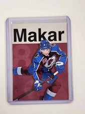 Cale Makar Artist Signed Hockey Art Card 1/10