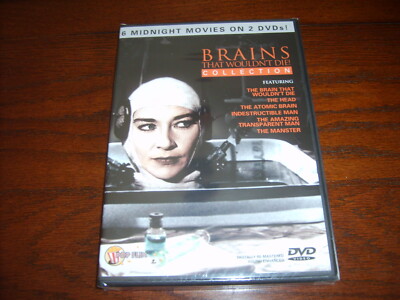 BRAIN THAT WOULDN'T DIE;HEAD;MONSTROSITY;MANSTER;TRANSPARENT&INDESTRUCTIBLE MAN