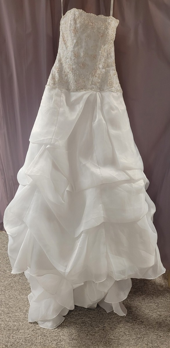 alfred angelo chiffon wedding dress Alfred Angelo | Dresses | Alfred Angelo Sapphire 899 Wedding Dress