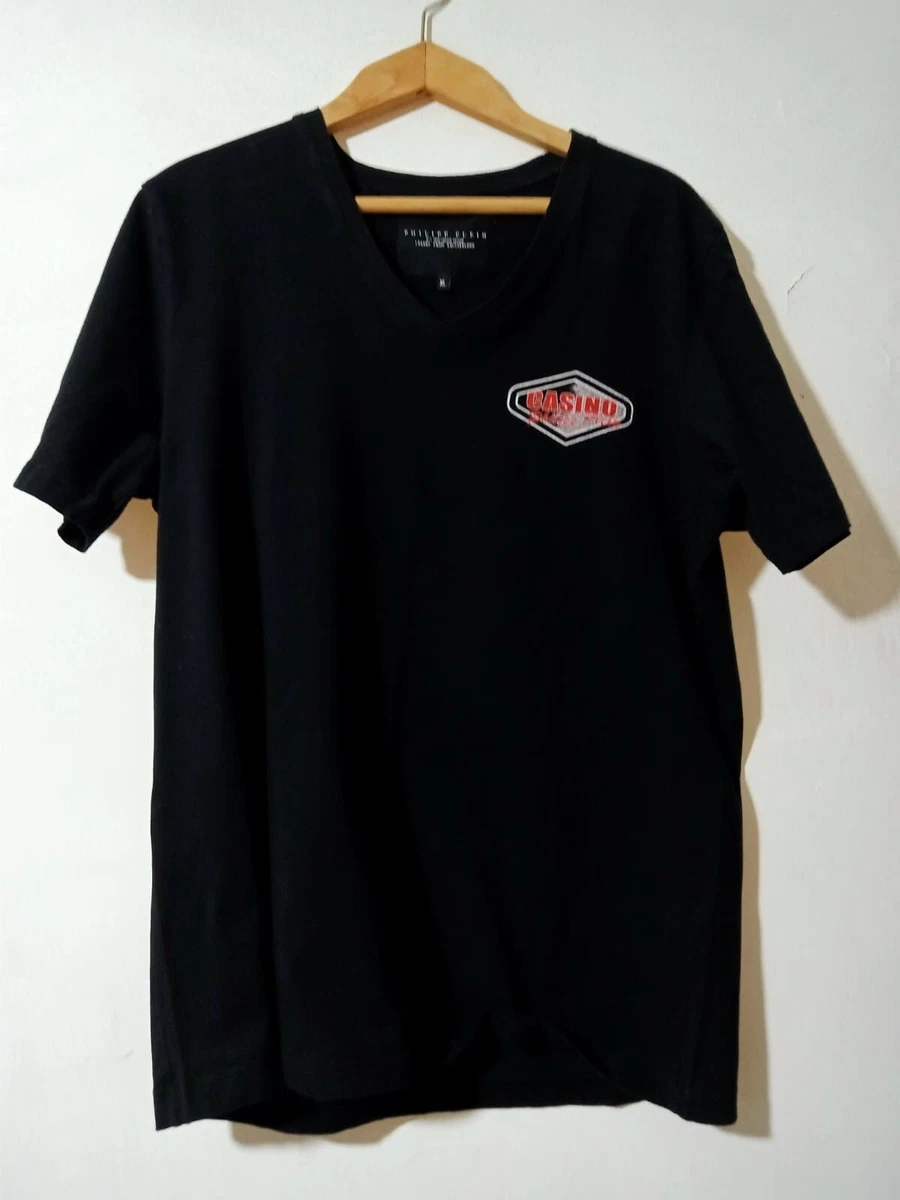 philipp plein shirt limited edition vintage T shirt Casino v neck