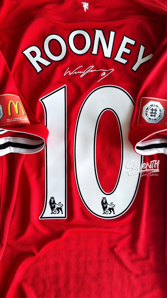 Manchester United 2011 2012 Official Home Shirt Rooney