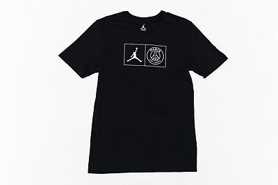 Nike Jordan x PSG T Shirt Short Sleeve S Sold Out small Paris travis scott  logo | eBay