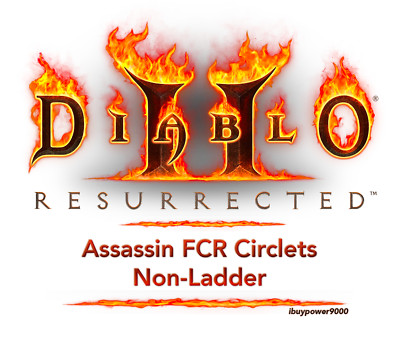 D2R Diablo 2 Resurrected Assassin FCR Circlet/Coronet/Tiara/Diadem Non-Ladder