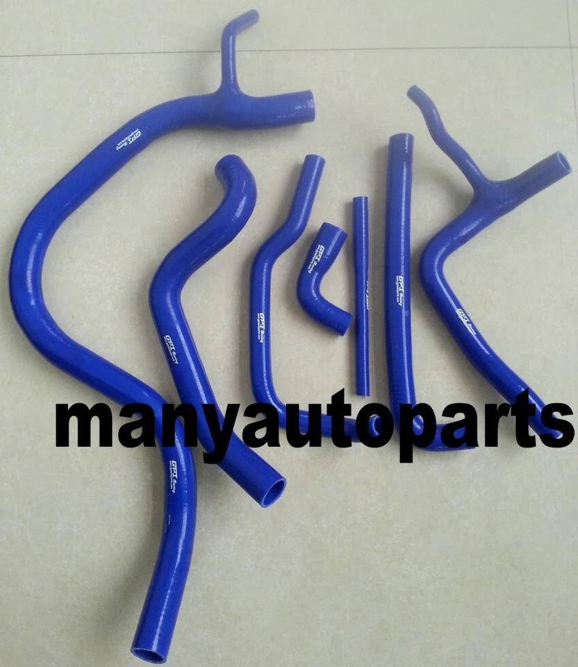 Red silicone radiator heater hose for SAAB 900 16V 1986-1993 1987 1988 1989 1990 - Image 4 of 4