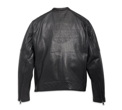NWT Harley-Davidson Mechanic Leather Jacket Men's Size 2XL Black