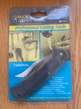 VINTAGE BUCK GRAY 426 WORK-MAN KNIFE NEVER USED IN BOX N18