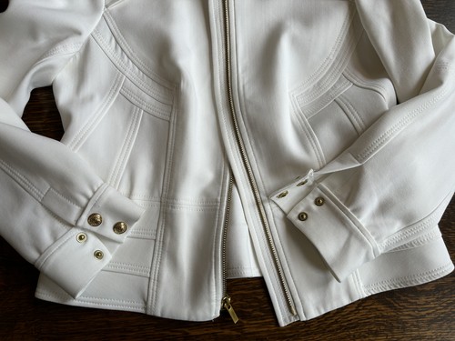 DVF White Women's Jacket. UK 10. Excellent used condition - Picture 7 of 11