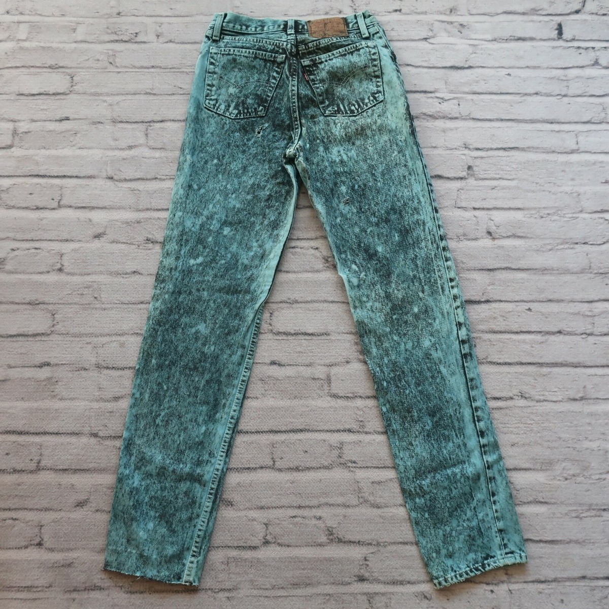 Vintage Levis 501 Denim Jeans 28 x 32 Made in USA Overdyed S