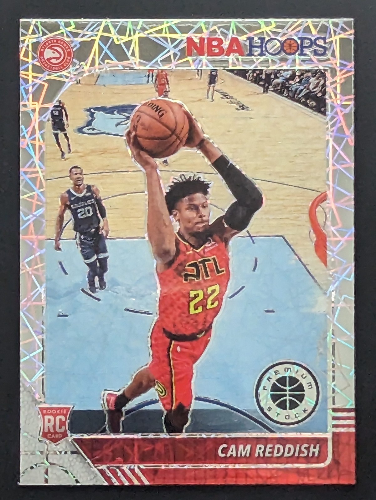 Cam Reddish Atlanta Hawks 2019 Hoops Premium Stock Silver Laser #207 ...