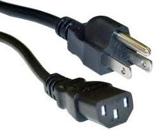 3-Prong Power Cord for LG LCD TV 10ft 