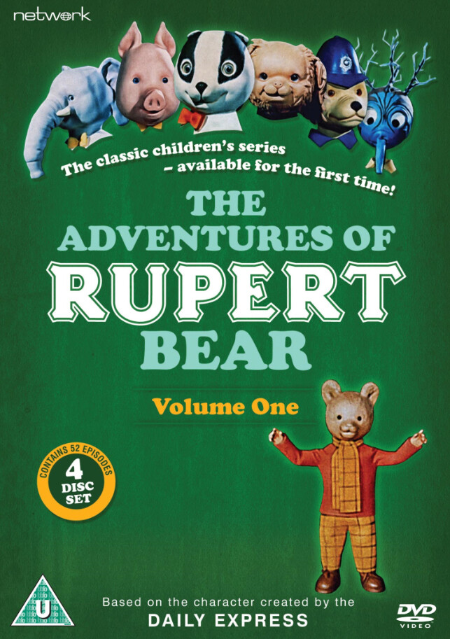 The Adventures of Rupert Bear: Volume 1 (DVD) Rupert Bear Raggety Bill Badger