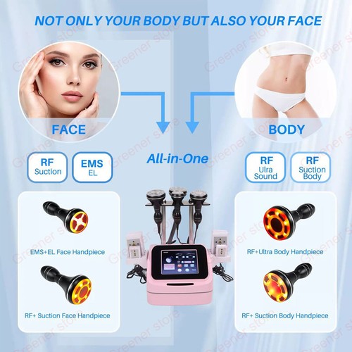 5-in1 Body Sculpting Machine RF Fat Burn Laser Vacuum Cavitati0n Slimming Device - Picture 6 of 16