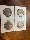 walking liberty half dollar lot of 4