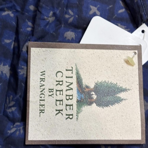 Herren Timber Creek Wrangler 90s NOS Button Down Hemd Gr. Medium - Bild 4 von 5