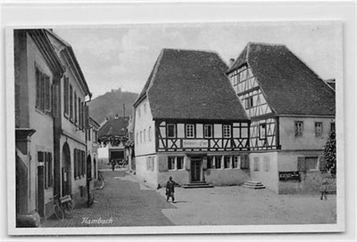 39100507 - Hambach. a view of the Gasthaus zum Engel unused excellent
