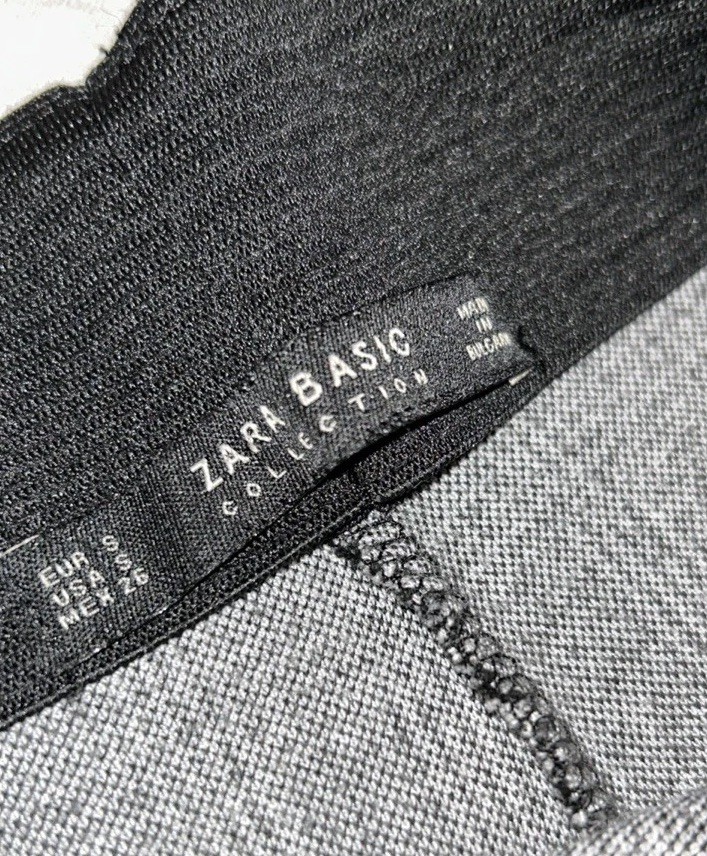 Zara Basic Collection Size Small Multicolor Glen … - image 5