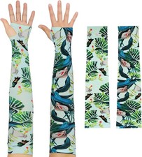 Gardening Arm Sleeves for Women, Breathable Sun Protection Cooling Tropical