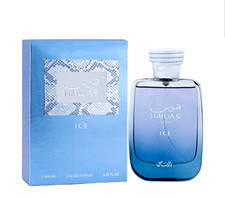Rasasi Hawas ICE Eau de Parfum EDP Spray 3.38 fl oz Regular Size