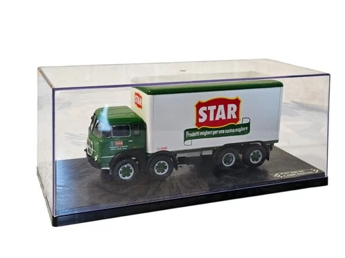 # 1/43 Fiat 690N2 4 Axle Beads Star + Custom Case - IXO/DeAGOSTINI #