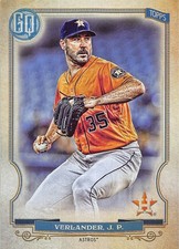 Justin Verlander 2020 Topps Gypsy Queen 250 Houston Astros BASEBALL Card