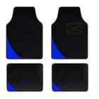 Universal Car Floor Mat Front+Rear Liner Carpet Full Set 4Pcs left Colorful bar4