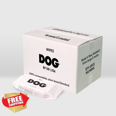 DOG by Dr Lisa plant-based wipes 960 count