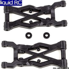 Associated 91855 Rear Suspension Arm Hard 75mm Black: RC10B6.2