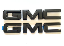 New Front Rear Emblem Blackout 2019-2026 Gmc Sierra 1500 2500hd 3500hd New Front Rear Emblem Blackout 2019-2026 Gmc Sierra 1500 2500hd 3500hd