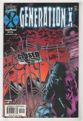 Generation X #75 (Jun 2001, Marvel) Final Issue [X-Counter] Wood, Ron Lim H