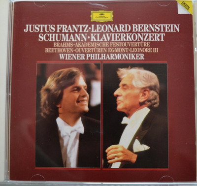 CD JUSTUS FRANTZ LEONARD BERNSTEIN - SCHUMANN - KLAVIERKONZERT
