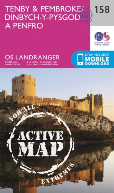 Tenby & Pembroke by Ordnance Survey (Sheet map, folded)