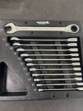 Matco 12 Pc 72-tooth Metric Flexhead Combo Ratcheting Wrench Set S7g Pd2100624 Matco 12 Pc 72-tooth Metric Flexhead Combo Ratcheting Wrench Set S7g Pd2100624