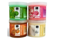 Walee Wax Pot Tub- Tea Tree, Honey, Pink & Creme- For All Skin Types, Full Body