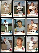 1973 Topps Boston Red Sox Team Set 6 - EX/MT 4840151