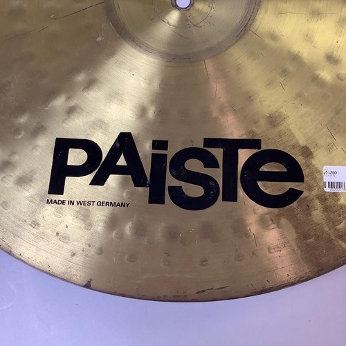 Paiste 200 Series 20" Ride Cymbal Used, Vintage, 1986-1991 - Picture 5 of 5