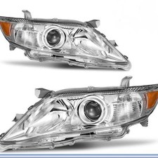 Headlights Assembly for 2010 2011 Toyota Camry 4-Door Sedan Headlamp Replacemen